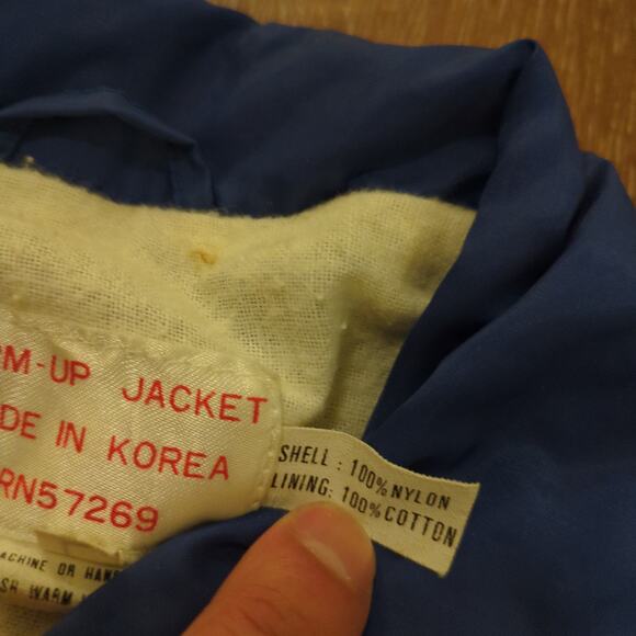 VTG Kentucky Wildcats Nylon Adult Large Jacket Coach NCAA Basketball Sports - Picture 4 of 8